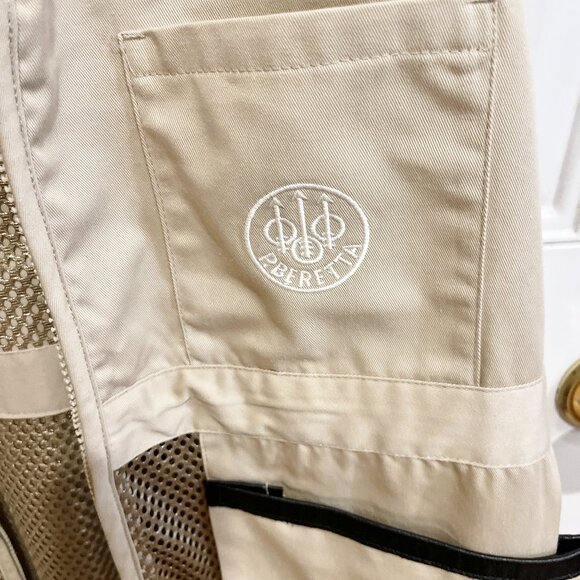 Beretta Men’s Mesh Hunting Shooting Vest Fishing Outdoors Size L - Picture 5 of 8